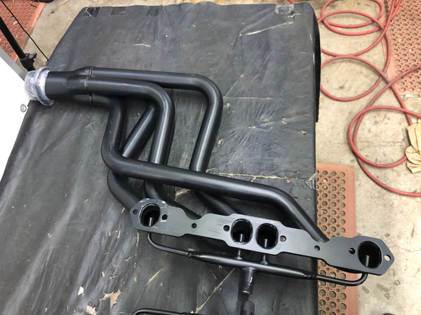 Hedman 61273 - ELITE Ultra Duty Headers Long Tube (w/ A.I.R.) (Black Maxx)