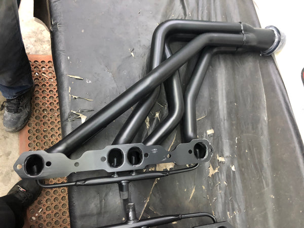Hedman 61273 - ELITE Ultra Duty Headers Long Tube (w/ A.I.R.) (Black Maxx)