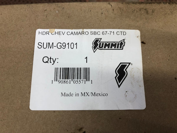 Summit Racing SUM-G9101 - Summit Racing Metallic-Ceramic Coated Headers