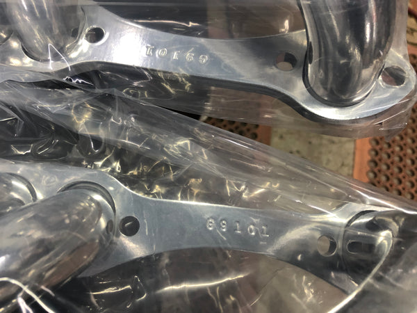 Summit Racing SUM-G9101 - Summit Racing Metallic-Ceramic Coated Headers