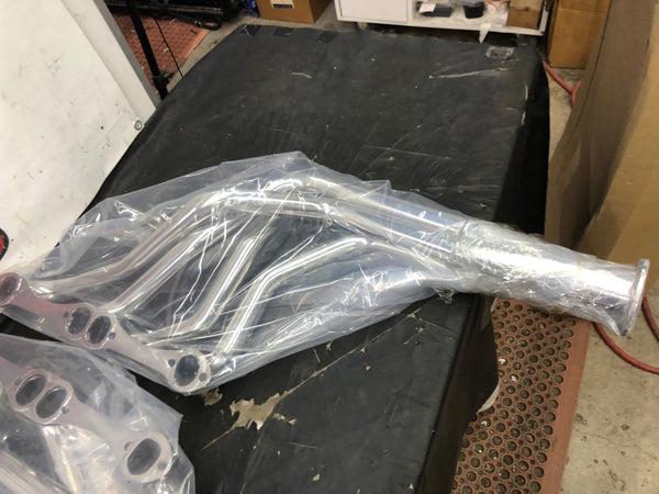 Summit Racing SUM-G9101 - Summit Racing Metallic-Ceramic Coated Headers