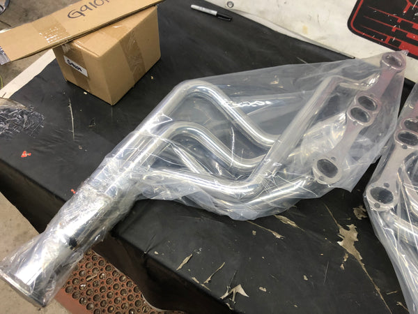 Summit Racing SUM-G9101 - Summit Racing Metallic-Ceramic Coated Headers