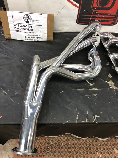 Hooker 2111-1HKR Super Comp Headers Ceramic For 1967-1969 Camaro 68-74 Nova BBC