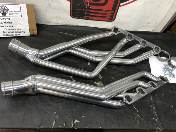 JBA 6616SJS Ceramic Headers Long Tube Fit 1965-73 Ford Mustang 351W SBF 1-3/4in