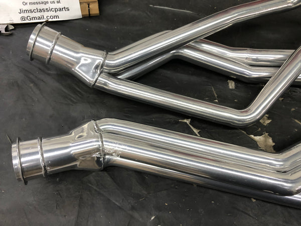 JBA 6616SJS Ceramic Headers Long Tube Fit 1965-73 Ford Mustang 351W SBF 1-3/4in