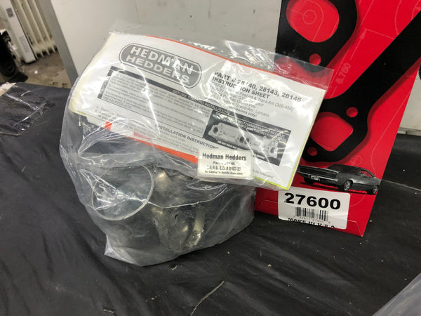 Hedman 28146 Ceramic Headers for 1964-81 GTO/Le Mans/Tempest/Grand Prix/Firebird