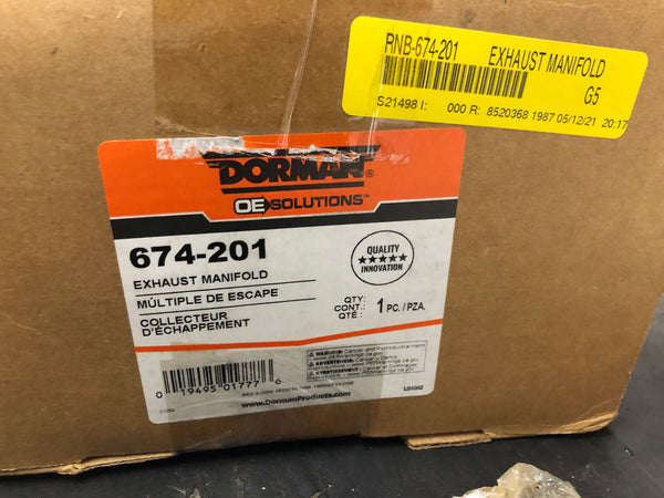 Dorman 674-201 Exhaust Manifold Left Fits Chevrolet 1972-69, GMC 1972-69