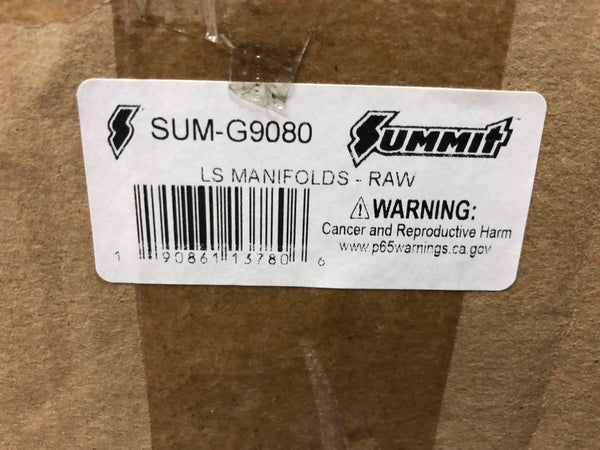 SUM-G9080 Summit Racing Chevy 4.8, 5.3, 5.7, 6.0 LS Swap Headers Manifolds Pair