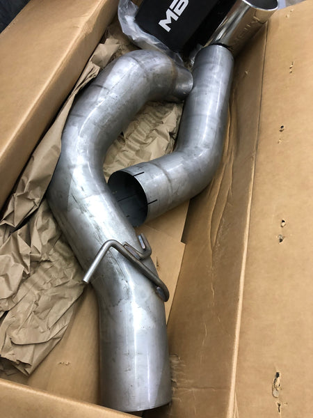 MBRP S61640409 Stainless 5" DPF-Back Exhaust for 2013-2018 Ram 6.7L Cummins