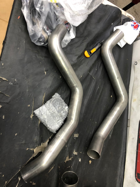 Borla 11816 ATAK Axle-Back Exhaust for 2005-2008 Corvette 6.0L / 6.2L