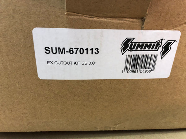 Summit Racing™ Complete Electric Exhaust Cutout Kits SUM-670113