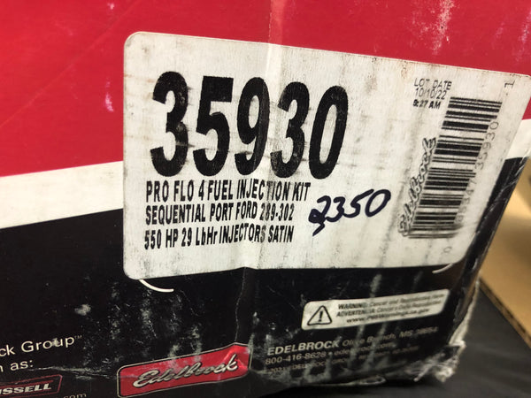 Edelbrock 35930 - Edelbrock Pro-Flo 4 EFI System