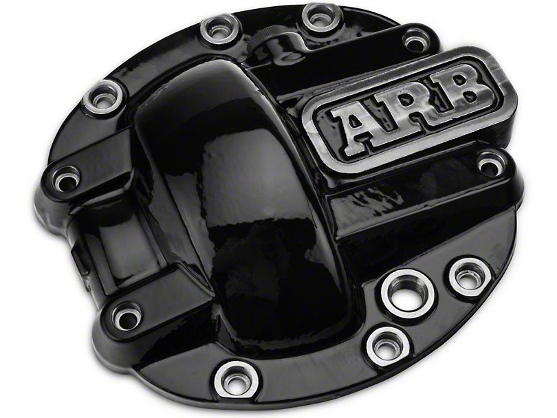 ARB Dana 30 Differential Cover; Black (87-18 Jeep Wrangler YJ, TJ & JK)