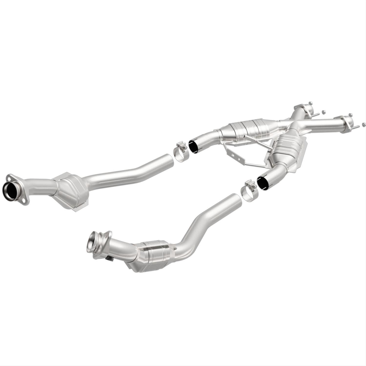 Exhaust Systems - MagnaFlow Tru-X Stainless Steel Crossover Pipes 93333
