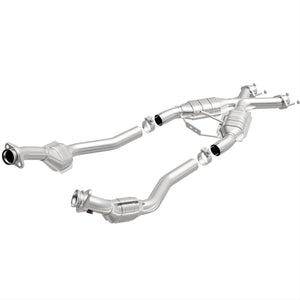 Exhaust Systems - MagnaFlow Tru-X Stainless Steel Crossover Pipes 93333