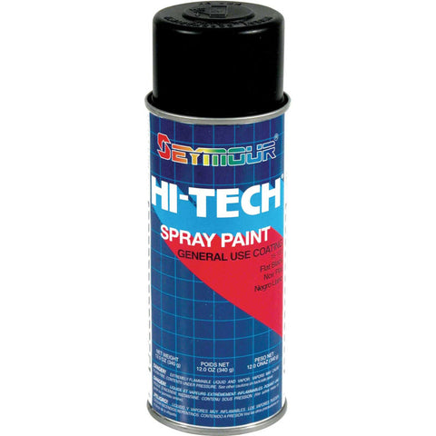 Hi-Tech Enamel 16 Oz. Flat Black