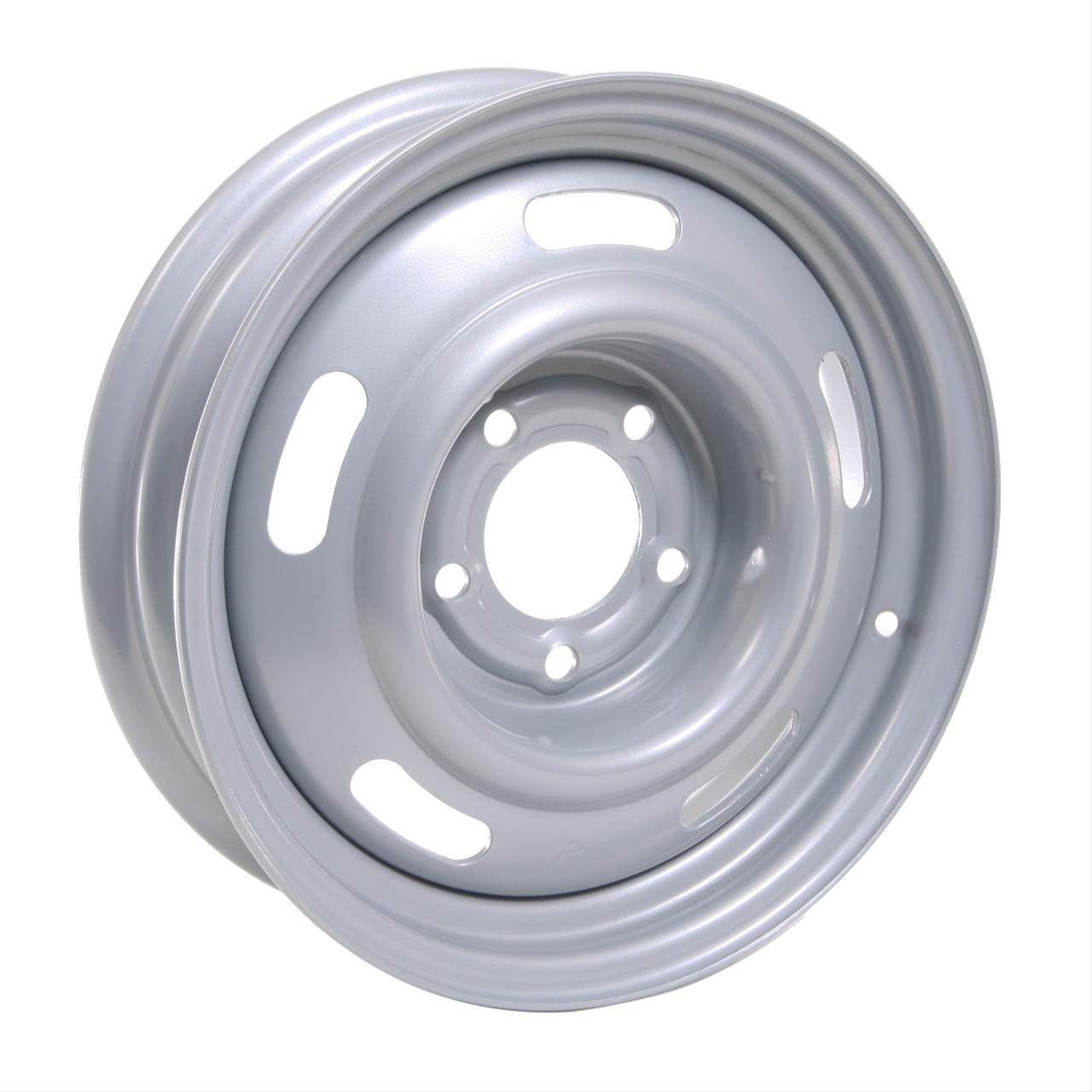 Vision American Muscle 55 Rally Series Silver Wheel 55-5461