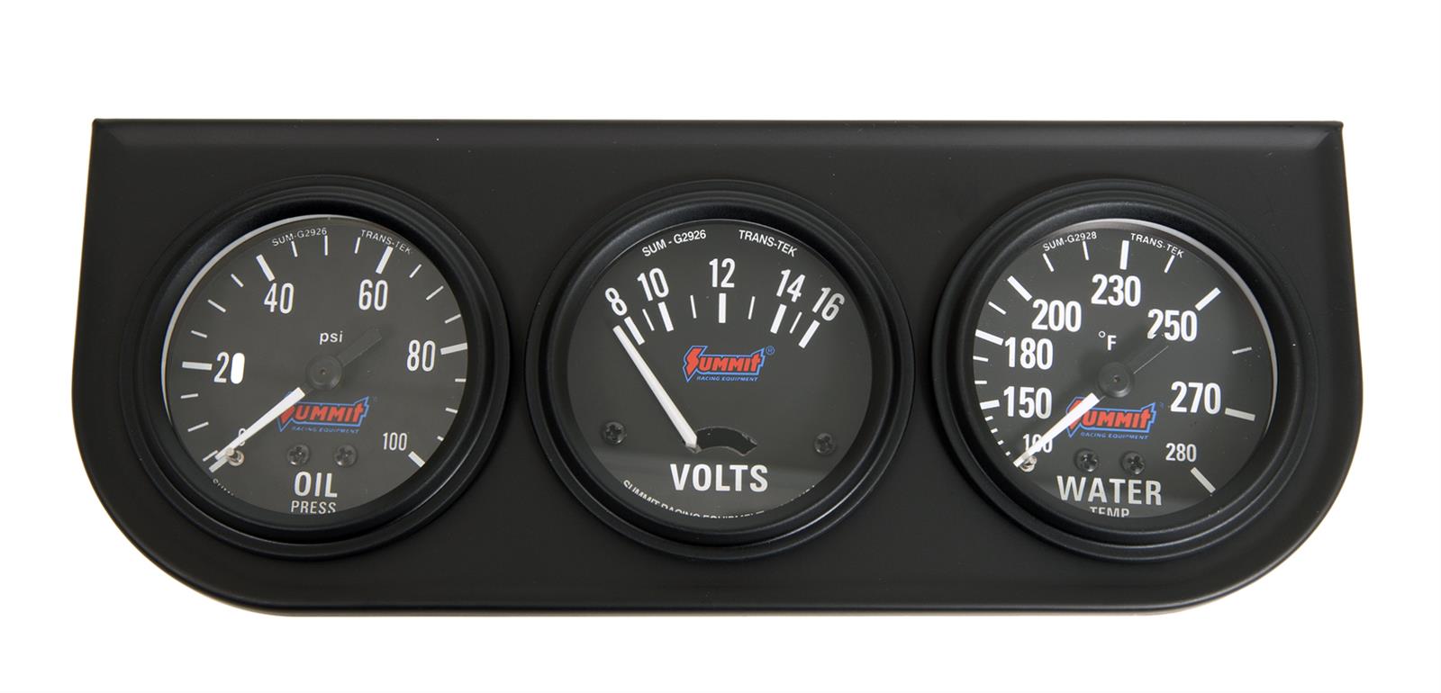 Mechanical Analog Gauge Kits SUM-G2925-V