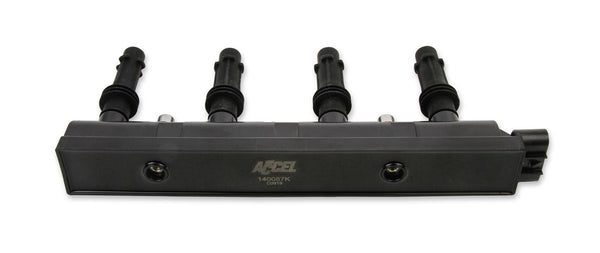 ACCEL 140087K Accel Ignition Coils - 2011-2020 GM 1.4L Turbo, Black