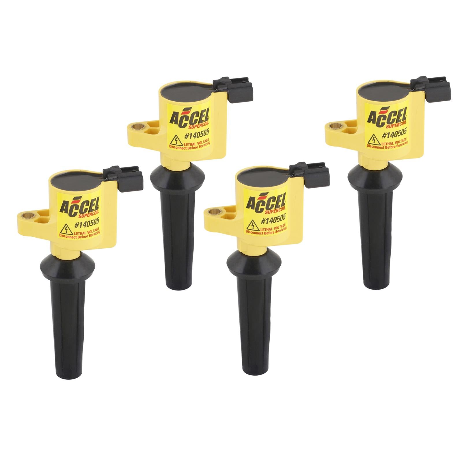 ACCEL set of 4 Super Coils 140505-4