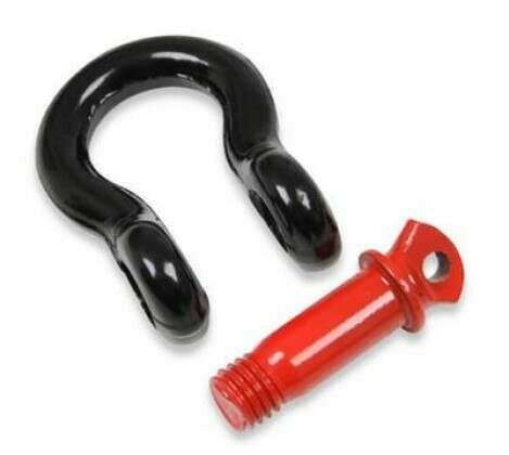 Anvil Bow Shackle 1/2 In. 4K Lbs Black () - 1093Aor