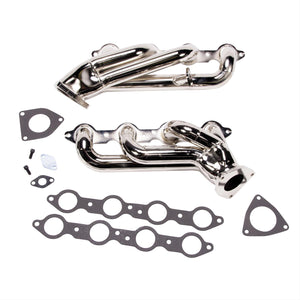 BBK 4006 Shorty Tuned Length Headers 1-3/4 Chrome for 99-04 GM Truck SUV