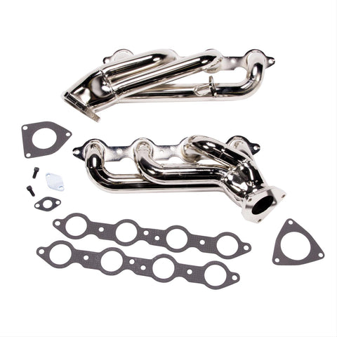 BBK 4006 Shorty Tuned Length Headers 1-3/4 Chrome for 99-04 GM Truck SUV