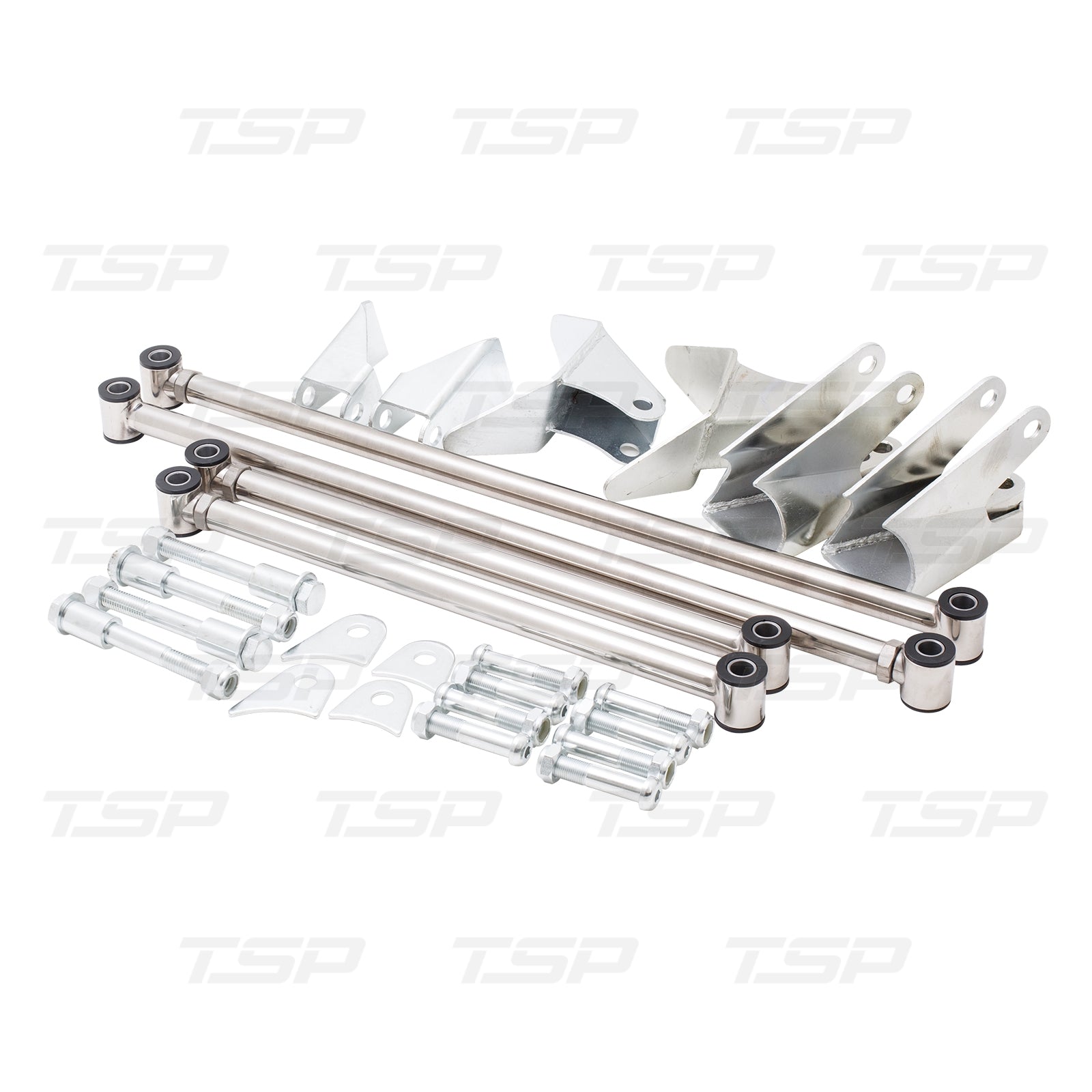 CB5102 1932 FORD TRIANGULATED 4-LINK STAINLESS REAR-END SUSPENSION KIT