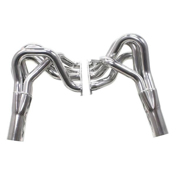 Doug's Headers D365 SBC Silver Ceramic 1962-1967 Chevy II/Nova Fenderwell