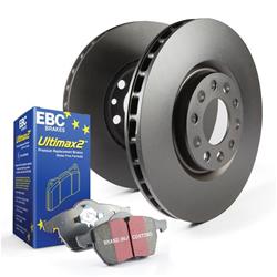 EBC Stage 20 Ultimax2 Front and Rear Pads and RK Rotors S20K1783 03-08 SAAB SUBARU