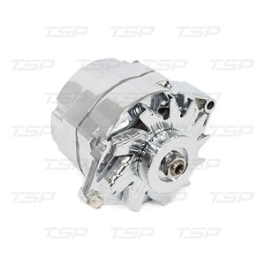 SP3115 CHROME GM 10SI Style 110 AMP ALTERNATOR