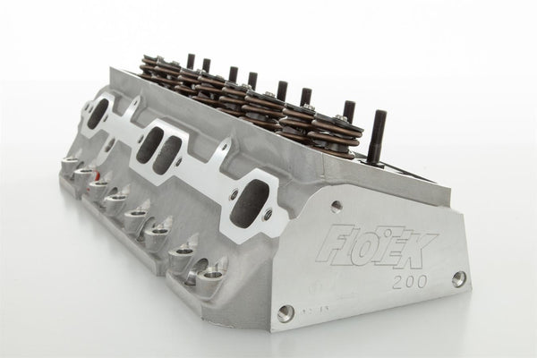 FLOTEK 200cc Small Block Chevy Cylinder Heads 1200-HRSB-505S