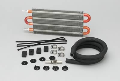 Flex A Lite Trans Oil Cooler Flex-A-Lite 4110 w 6AN Fitting 5x12" Cooler Only