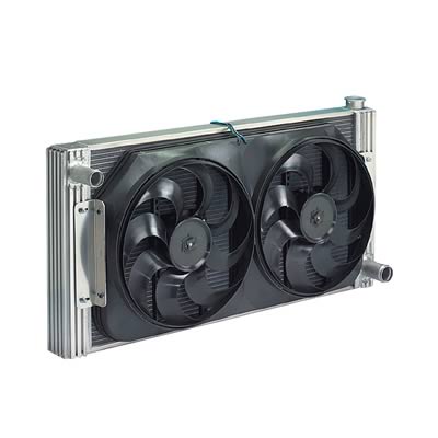 Flex-a-lite 57294R - Flex-A-Lite Aluminum Radiator and Fan Kit