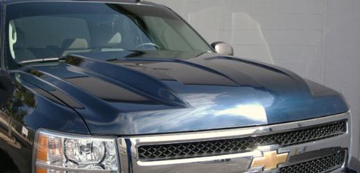 Reflexxion Cowl Induction Hood 07-13 Silverado