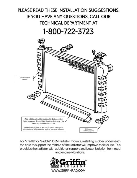 Griffin Performance Fit Radiator Combos CU-00013