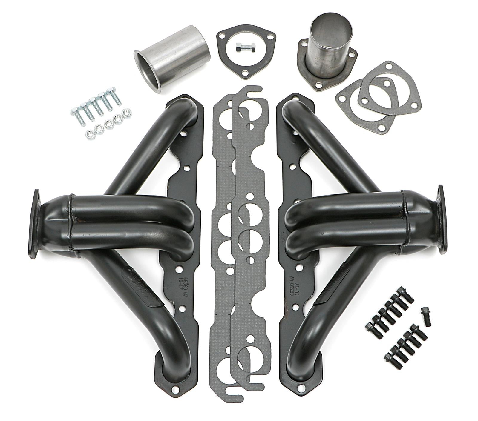 Exhaust Headers - Hedman Block Hugger Street Rod Headers 68360