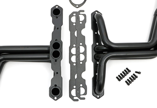 Hedman 69260 Standard Duty Uncoated Full Length Headers for 1955-66 Chevy/GMC C10/C20 Truck 2WD 283-400