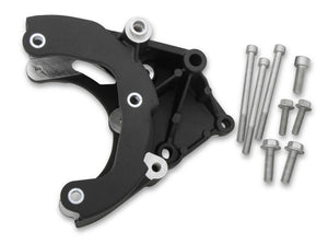 Holley LS Engine Air Conditioner Brackets 20-133BK