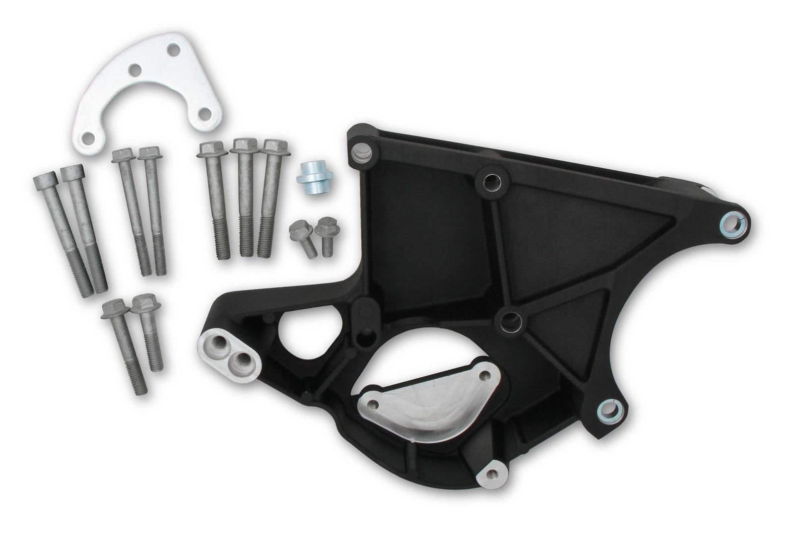 Holley LS Engine Alternator and Power Steering Brackets 20-135BK