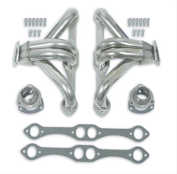 Hooker Headers 2100-2HKR - Hooker Super Competition Block Hugger Headers