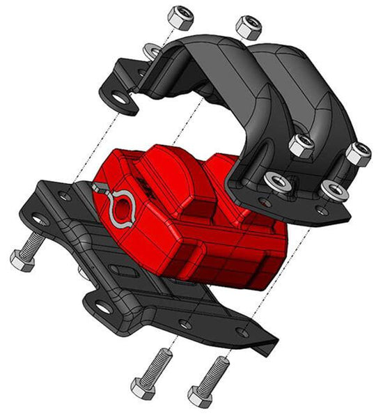 Hooker Clamshell Engine Mounts 71221019HKR