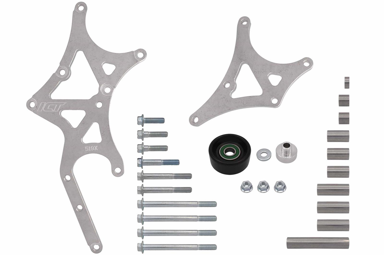 ICT Billet Alternator/Power Steering Bracket Kit 551519X-3