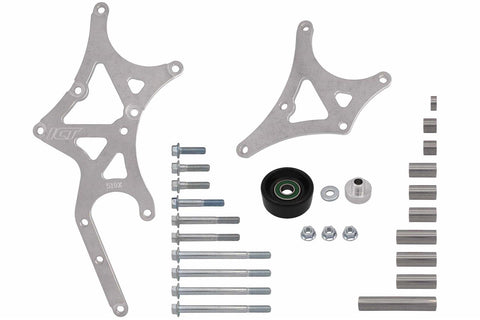 ICT Billet Alternator/Power Steering Bracket Kit 551519X-3