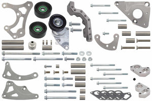 ICT Billet 551565LS0WP-3; Alternator/Power Steering Bracket for Chevy Truck LS