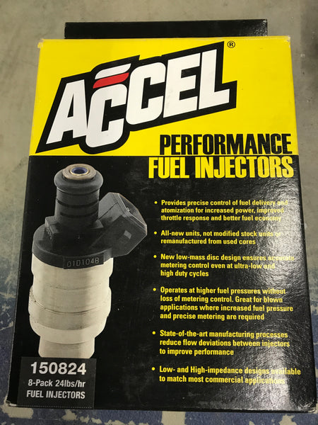 ACCEL Fuel Injectors 150824 8 pack