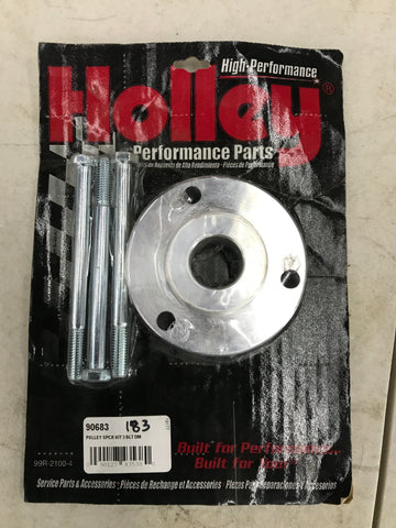 Holley 90683 - Holley Pulley Spacers 3 bolt .750 inch spacer