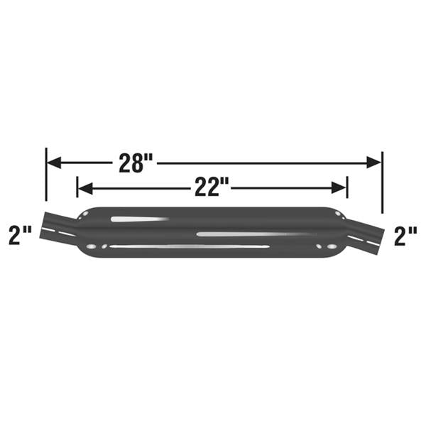 Cherry Bomb 87016CB - Cherry Bomb Glasspack Mufflers