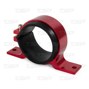 TSP JM1019R 60MM ALUMINUM FUEL PUMP BRACKET (RED)