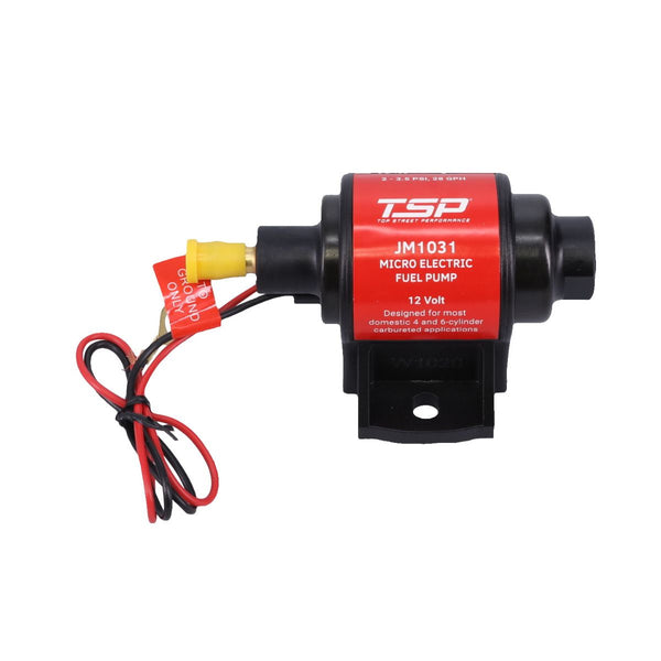 JM1031  Micro Electric 28 gph 2-3.5 PSI Gasoline Fuel Pump with Filter for Carburetor